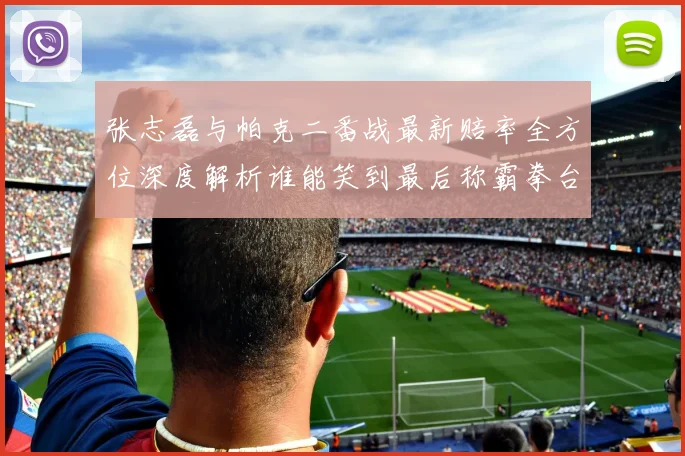 张志磊与帕克二番战最新赔率全方位深度解析谁能笑到最后称霸拳台